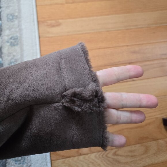 Jones New York Women's Chocolate Teddy Jacket NWOT - Picture 5 of 5